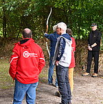 Sommerfest beim Bogenschießen